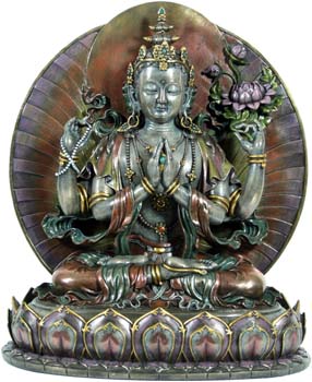 Buddhas, indische Götter