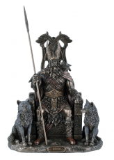 Odin/Wotan - bronziert