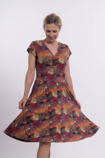 Jersey-Kleid Dragana - Magenta