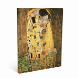 Paperblanks-Tagebuch: Der Kuss - Sonderausgabe zu Klimts 100 Todestag - midi liniert