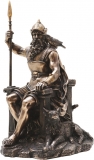 Odin/Wotan - bronziert