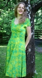 Sommerkleid - lindgrün
