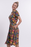 Jersey-Kleid Dorela - Blumen