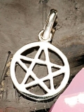 Pentagramm mit Rand - 1,5 cm